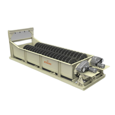 지질학 스파이럴 클래시파이어 기계 장비 0.6Kw 60 kg/H를 채굴하는 연구소